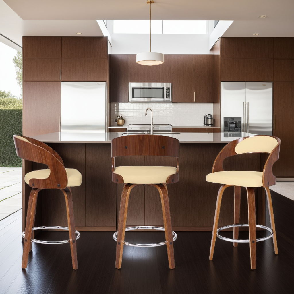 Shelly - 26" Counter Height Swivel Bar Stool