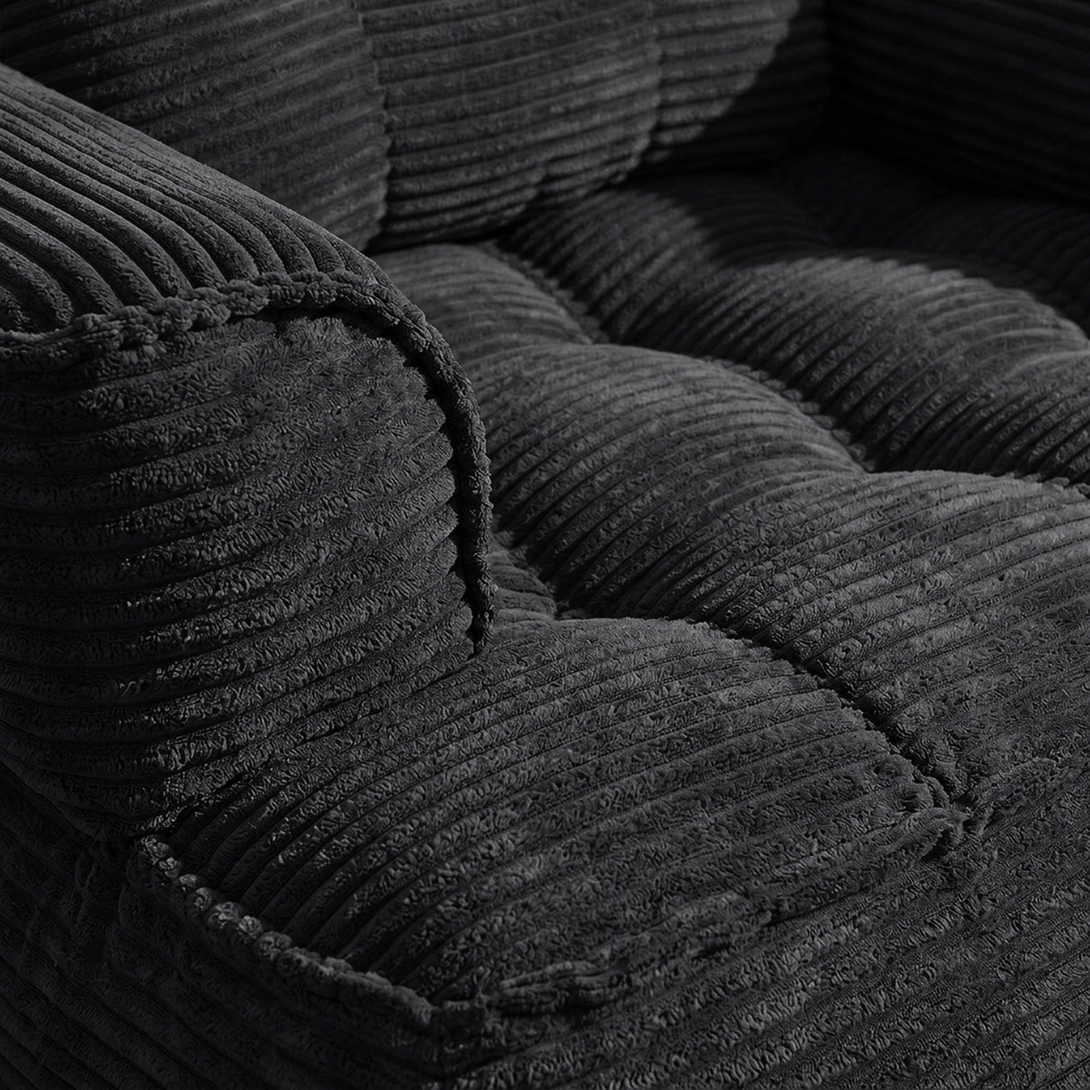 Convertible 2 In 1 Armrest Sofa For Bedroom