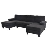 U-Shaped Sofa With Dual Chaise