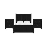 Heritage - Sleigh Bedroom Set - Black