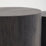 Modern Round Nesting Coffee Table (Set of 2)