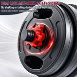 Adjustable Dumbbell Set, 4 In 1 Convertible Weights