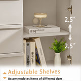 Sideboard Buffet Cabinet With Storage, 2 Doors 3 Drawers