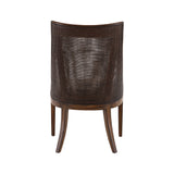 Robertson - Dining Chair - Dark Brown / Beige