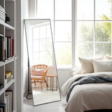 OLIXIS Standing Full Length Mirror with Stand And Hanging Hardware