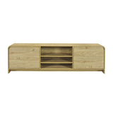 Mara 70" TV Console with Storage – Natural Finish