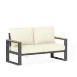 All-Weather Loveseat Sofa With Thick Cushions