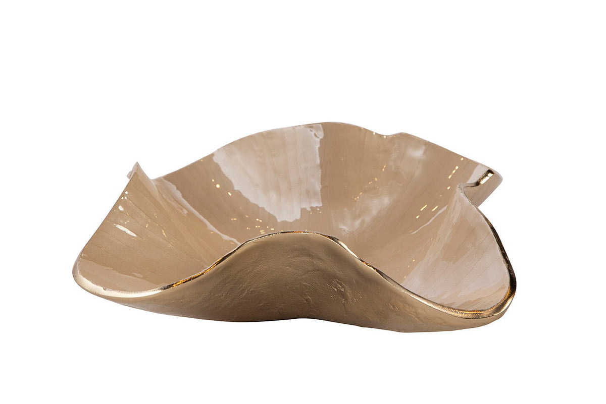 Siam - Bowl Trio - Beige / Gold