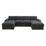 Modular Sectional Sofa, Reversible Set