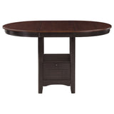 Avonlea - 5 Piece Set With Round Table And Upholstered Chairs - Chestnut