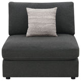 Duncan- Armless Chair With Removable Cushions
