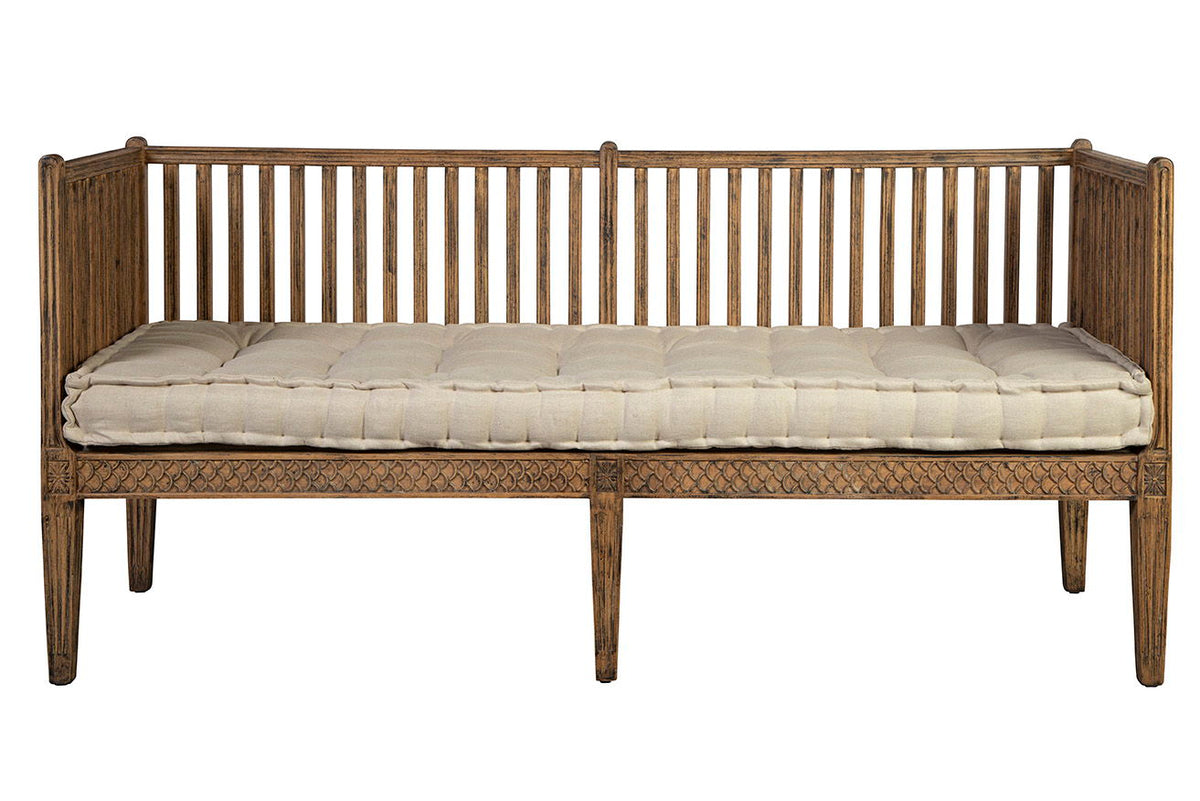 Depaul - Settee - Dark Brown