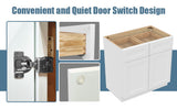 Shaker Base Cabinet With Soft-Close Hinges, Adjustable Shelf