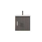 Floating Bathroom Vanity Combo, Wall Mounted Cabinet With Sink & Soft Close Doors For Small Bathrooms