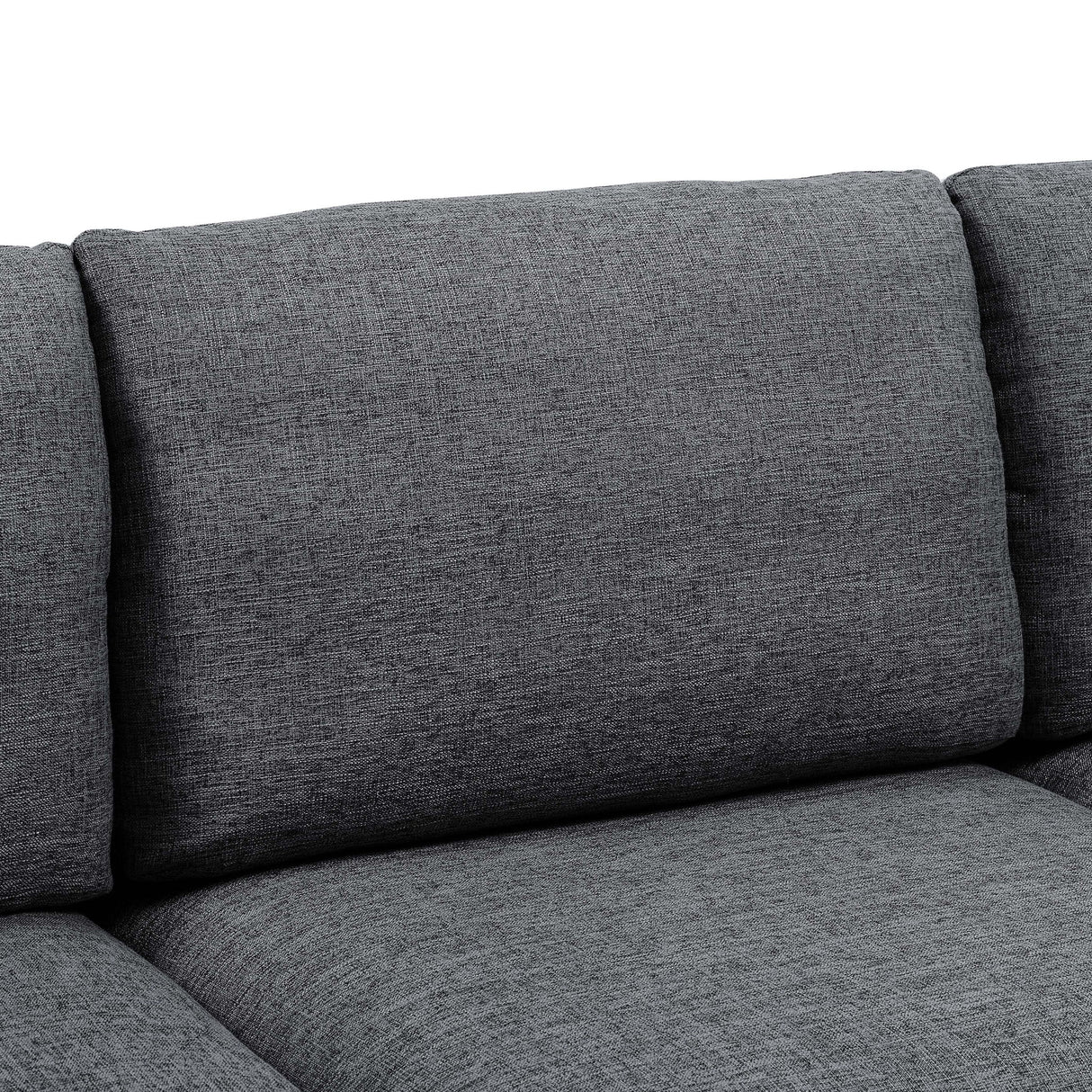 Upholstered Modular Sectional With Tall Legs