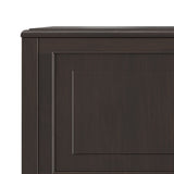 Connaught - Large Storage Bench Trunk - Dark Brown