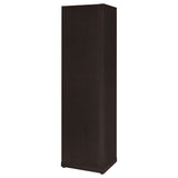 6 Tier Corner Bookcase - Cappuccino