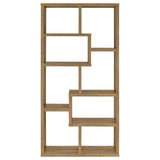 Currey - 6 Shelf Bookshelf - Mango Color