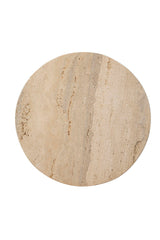 Jasper - Side Table - Beige / Gold