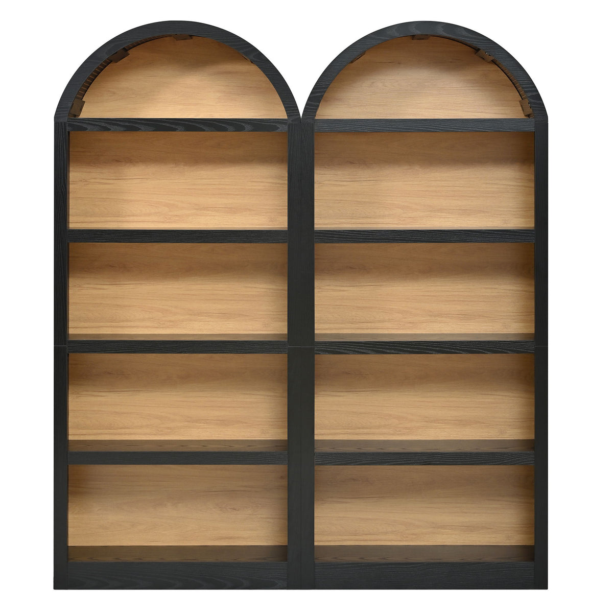 Freestanding Tall Bookshelves (Set of 2)