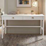 Modern Writing Desk With Drawers For Home Office
