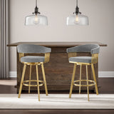 Chelsea - Swivel Fabric Stool