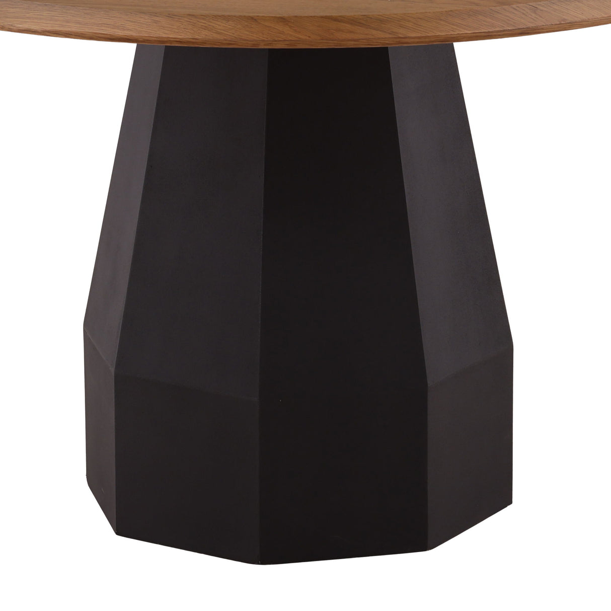 Maddie - Dining Table - Light Brown / Black