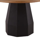 Maddie - Dining Table - Light Brown / Black