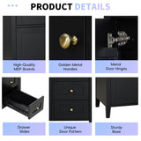 Bathroom Vanity With Sink, Cabinet With 3 Drawers And Adjustable Shelf