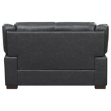 Jacob - Loveseat With Pillow Top Arms Upholstery - Gray