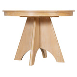 Extendable Dining Table With Sturdy Crossed Legs