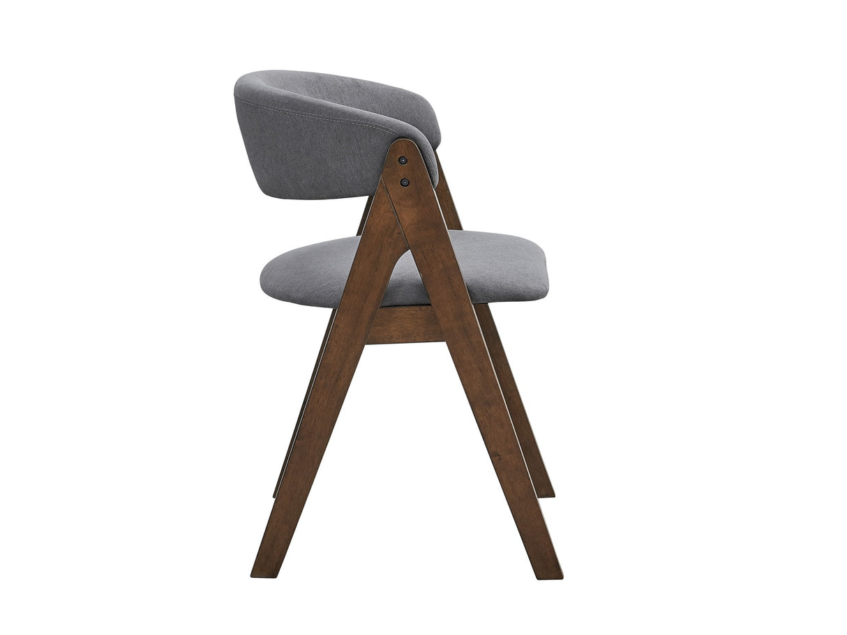 Keiki - Side Chair (Set of 2) - Gray - Chair Sets - Alpine Outlets