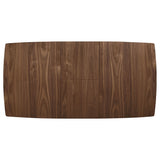 Rectangular Dining Table With Butterfly Leaf - Walnut