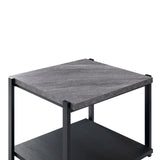 Linea - 3 Piece Occasional Set (1 Coffee & 2 End Tables) - Dark Gray