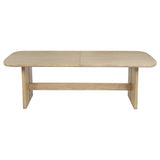 Kimpton - Rectangular Dining Table With Extension Leaf - Beige
