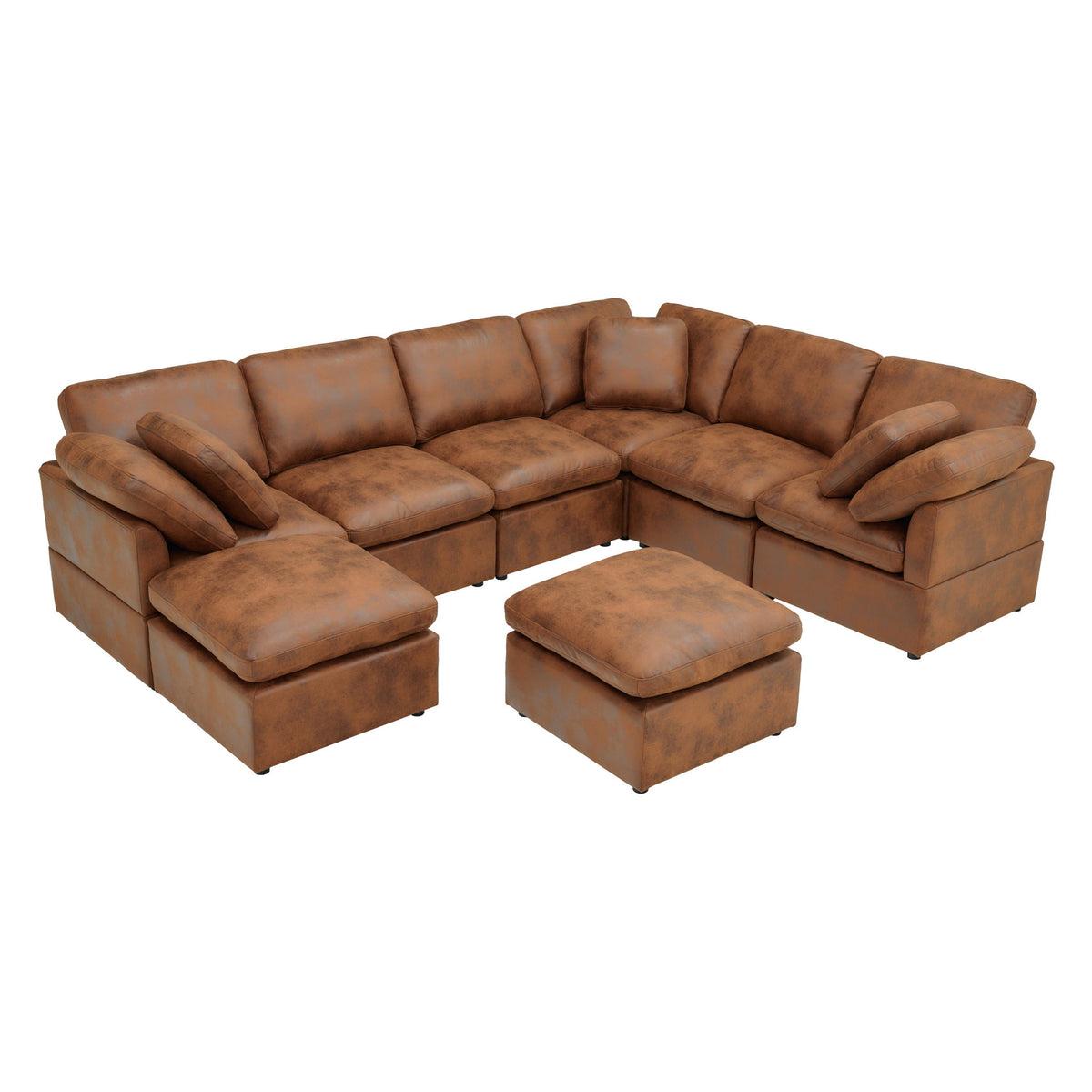 Deep Modular Cloud Sofa, Freely Configurable