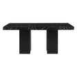 Jhoanna - 5 Pieces Dining Table Set - Black - 5 Piece Dining Room Sets - Alpine Outlets