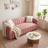 Sofa With Accents And Removable Cushions