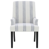 Draper - Upholstered Arm Chair - Beige