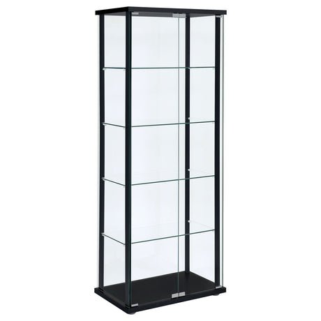 Hyacinth - 4 Shelf Curio Cabinet