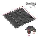 Interlocking Deck Tiles 44 Pack
