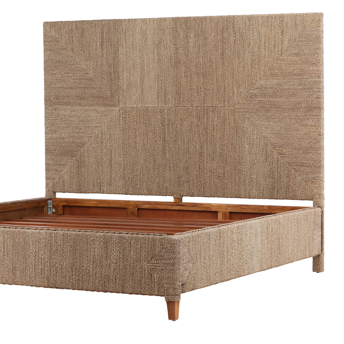 Lisbon - King Bed - Light Brown