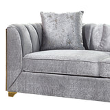 Velencia - Sofa - Silver