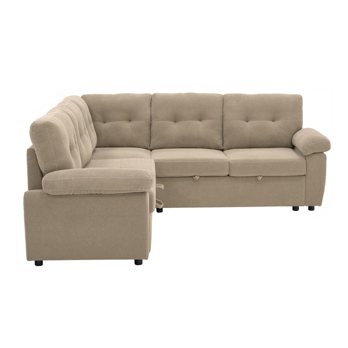 Convertible Sectional Sofa Bed & Pull Out Sleeper And Storage