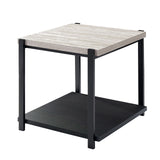 Linea - 3 Piece Occasional Set (1 Coffee & 2 End Tables) - Light Gray
