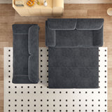 Queen Pull Out Sofa Bed, 3 In 1 Convertible Sleeper Sofa With Side Storage