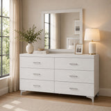 Casilda - Mirror - White