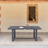 Menorca - Outdoor Patio Dining Table In Aluminum