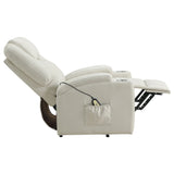 Macklin - Power Lift Massage Recliner With Heat And Dual Cupholders