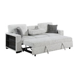 Prato - Sofa With Pull Out Sleeper And USB - Gray